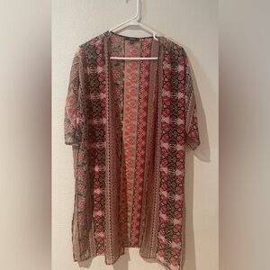 AMBIANCE Tribal Print Kimono Cardigan
Size Small